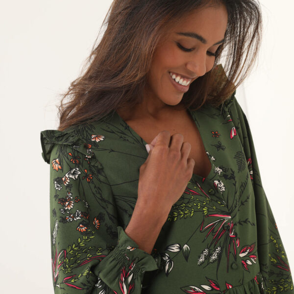 Robe Imprimée Col V - Blancheporte – Image 2