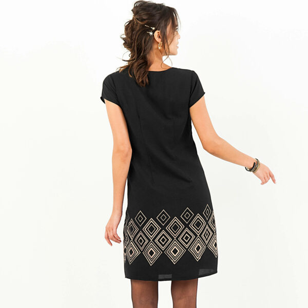 Robe Base Imprimé Cuivré - Blancheporte – Image 2