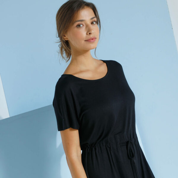 Robe Courte Unie Manches Courtes - Blancheporte – Image 2