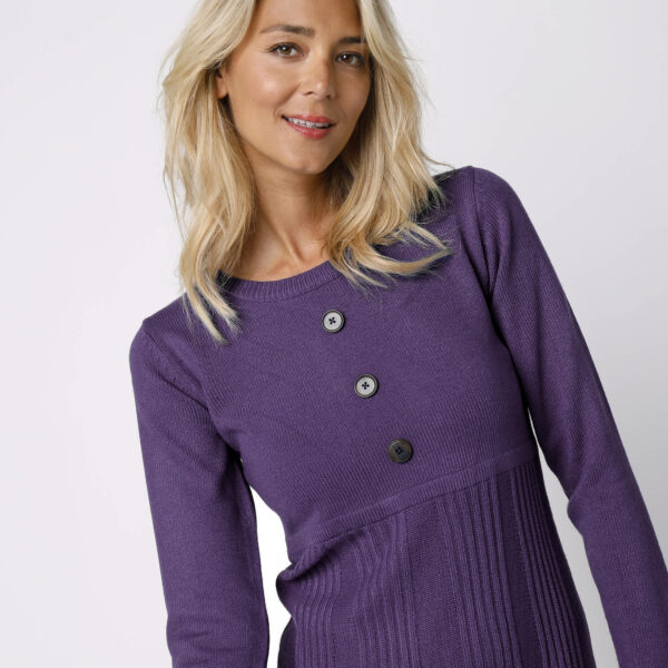 Robe Pull Boutonnée - Blancheporte – Image 2