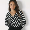 Robe Pull À Rayures Graphiques - Blancheporte – Image 2