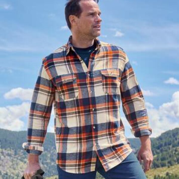 Chemise Flanelle Carreaux Québec 
