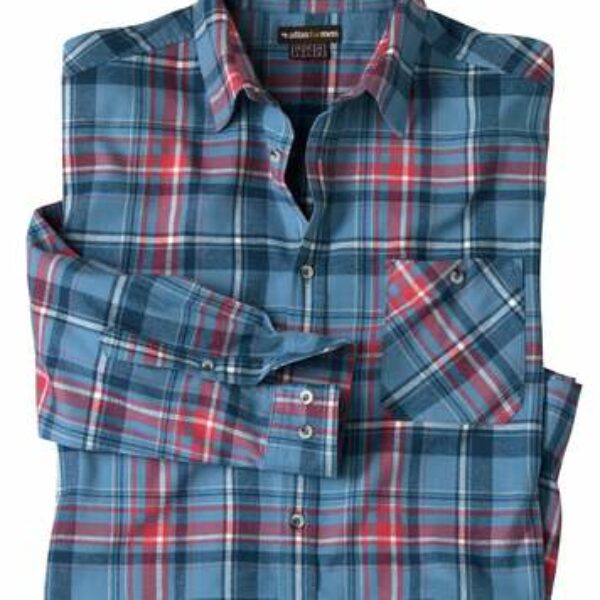 Chemise Flanelle à Carreaux Casual