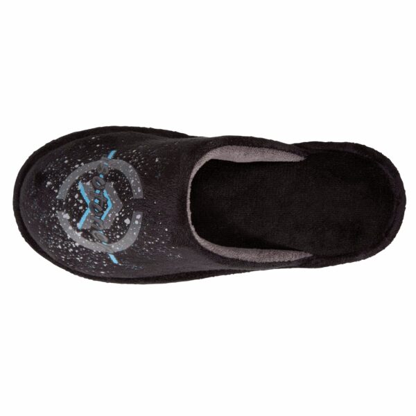 Isotoner - Chaussons mules Plates junior Noir