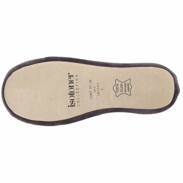 Isotoner - Chaussons ballerines Femme Pois Brodés – Image 3