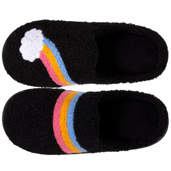 Isotoner - Chaussons mules bouncy Femme Arc-en-ciel