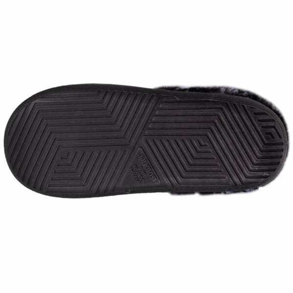 Isotoner - Chaussons mules bouncy Femme Gris chats – Image 3