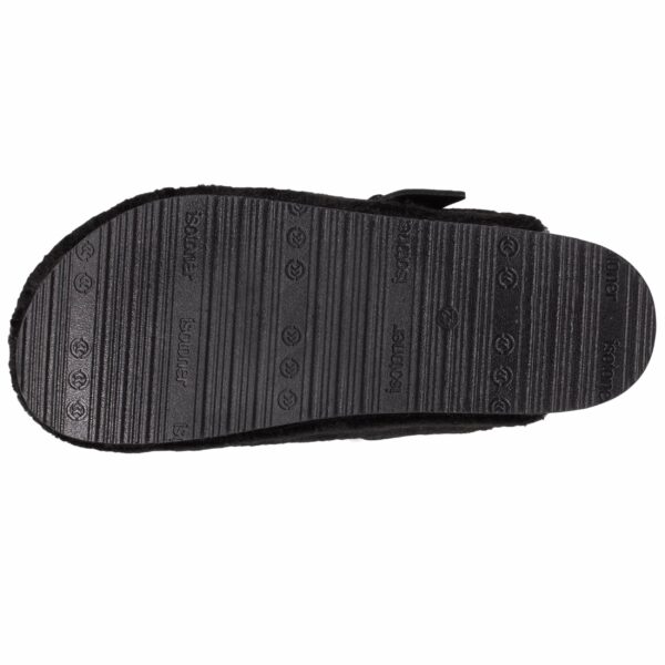 Isotoner - Chaussons mules sabot Homme Noir – Image 3