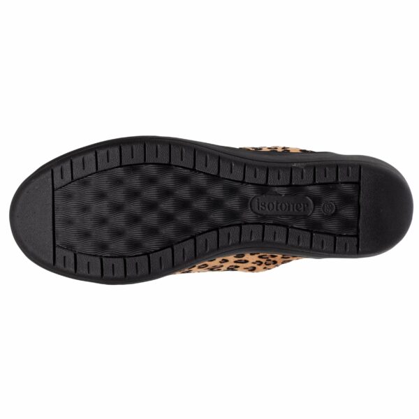 Isotoner - Chaussons mules talon Femme Léopard – Image 3