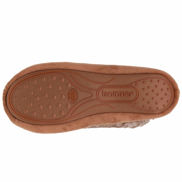 Isotoner - Chaussons ballerines Femme Camel – Image 3