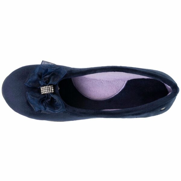 Isotoner - Chaussons ballerines Femme Bleu marine – Image 2