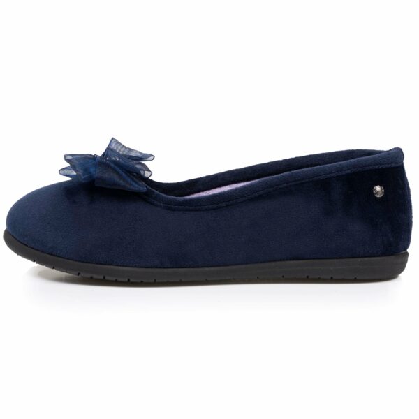 Isotoner - Chaussons ballerines Femme Bleu marine – Image 3