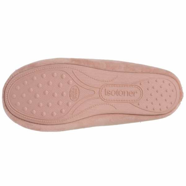 Isotoner - Chaussons ballerines Femme Blush – Image 3