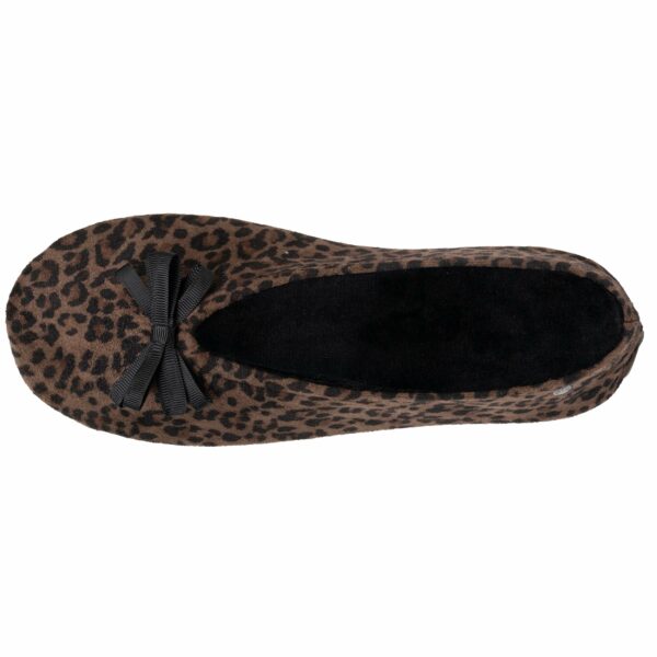 Isotoner - Chaussons ballerines Femme Leopard – Image 2