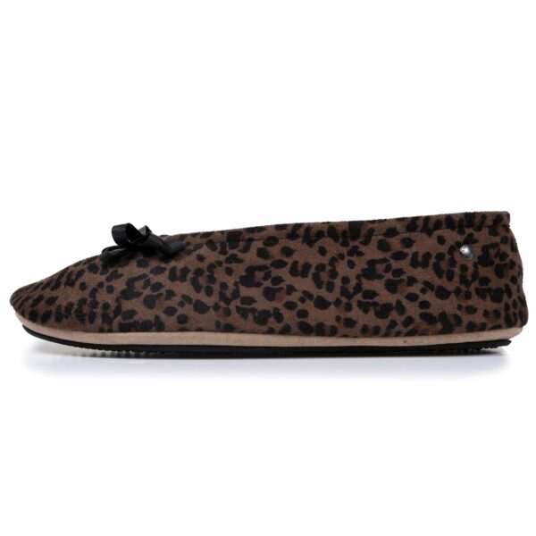 Isotoner - Chaussons ballerines Femme Leopard – Image 3