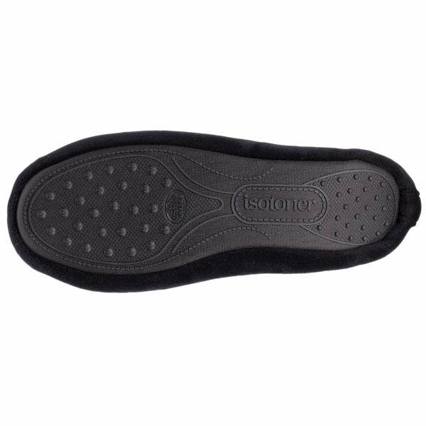 Isotoner - Chaussons ballerines Femme Noir – Image 3
