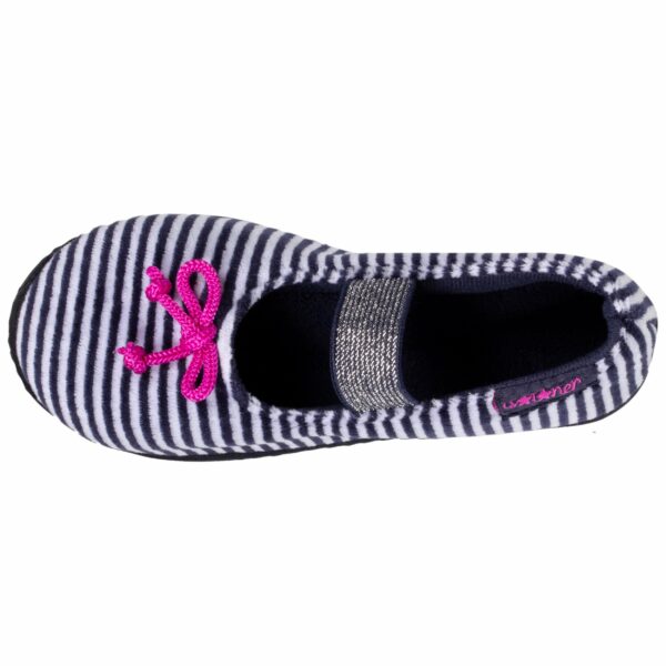 Isotoner - Chaussons ballerines Enfant Rayures