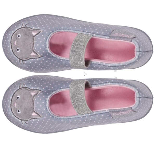 Isotoner - Chaussons ballerines Enfant Chat