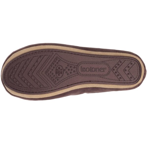 Isotoner - Chaussons ballerines Femme Nœud Précieux Taupe rose – Image 3
