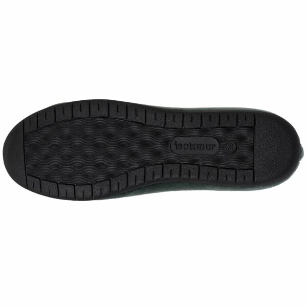 Isotoner - Chaussons ballerines semelle confort Femme Sauge – Image 3