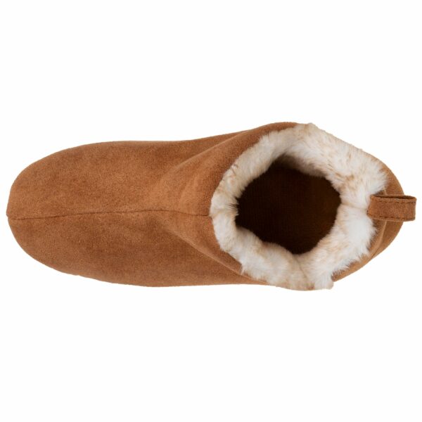 Isotoner - Chaussons botillons bas Femme Camel – Image 2