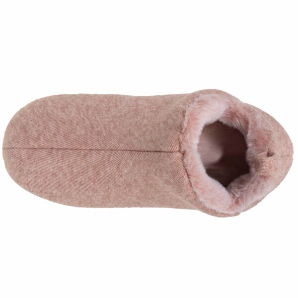 Isotoner - Chaussons botillons bas Femme Rose chiné – Image 2