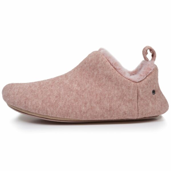 Isotoner - Chaussons botillons bas Femme Rose chiné – Image 3