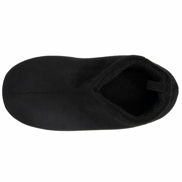 Isotoner - Chaussons botillons bas Homme Noir