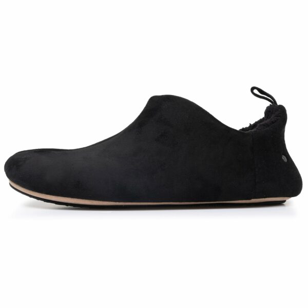 Isotoner - Chaussons botillons bas Homme Noir – Image 2