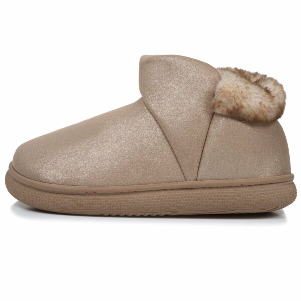 Isotoner - Chaussons bottillons Femme BLOUP Beige – Image 2
