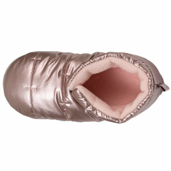 Isotoner - Chaussons bottillons Fille Rose métallisé
