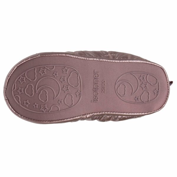 Isotoner - Chaussons bottillons Fille Rose métallisé – Image 3