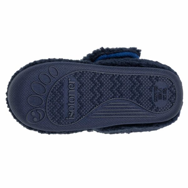 Isotoner - Chaussons bottillons scratch Bébé Marine monstre – Image 3
