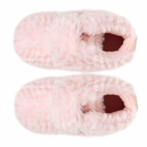 Isotoner - Chaussons bottillons scratch Bébé Rose chat