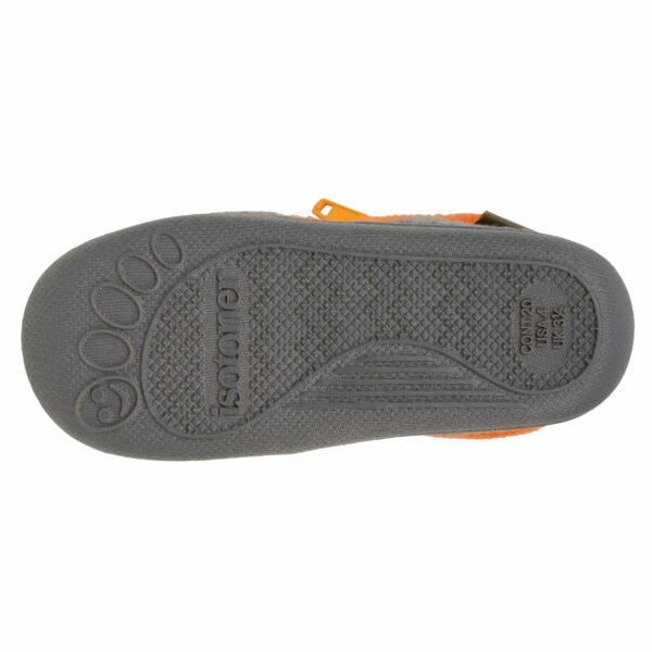 Isotoner - Chaussons bottillons zip Bébé tracteur Kaki chiné – Image 3