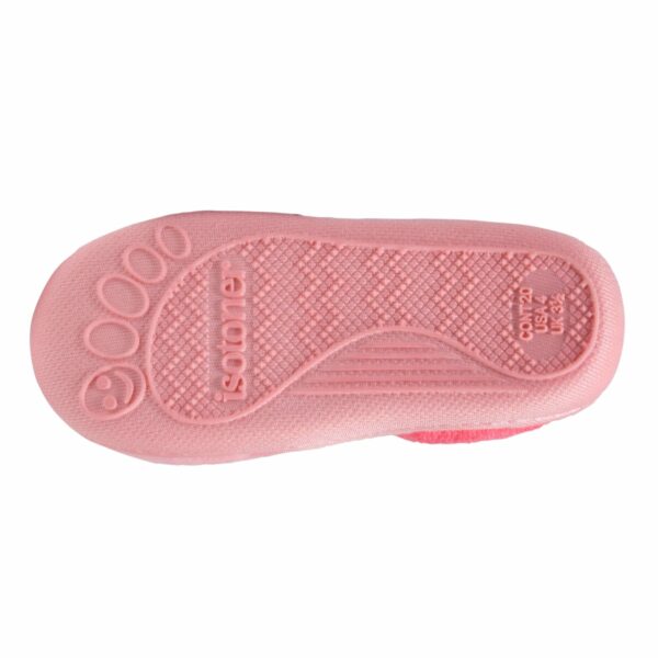 Isotoner - Chaussons bottillons zip Bébé Licorne rose – Image 3