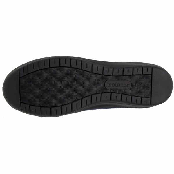Isotoner - Chaussons charentaises Femme talon Marine – Image 3