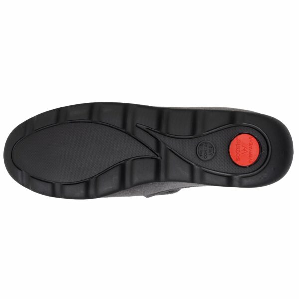 Isotoner - Chaussons charentaises Homme Blason Gris chiné – Image 3