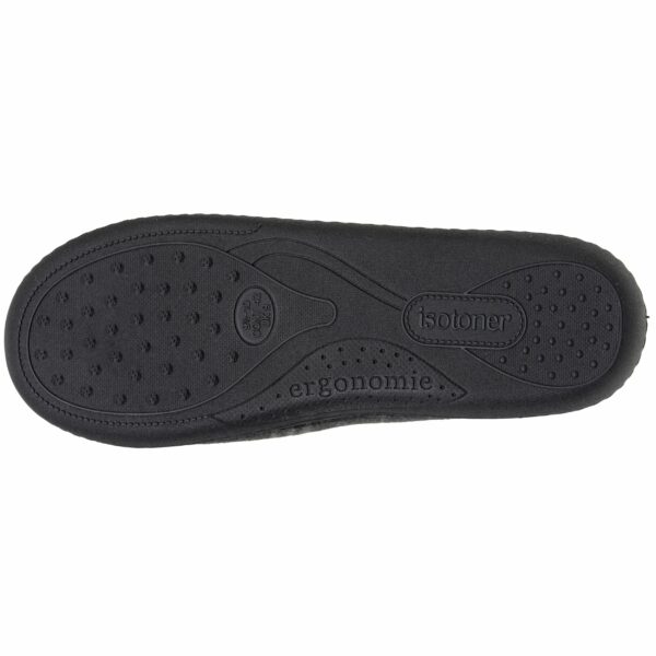 Isotoner - Chaussons charentaises Homme Tartan gris – Image 3