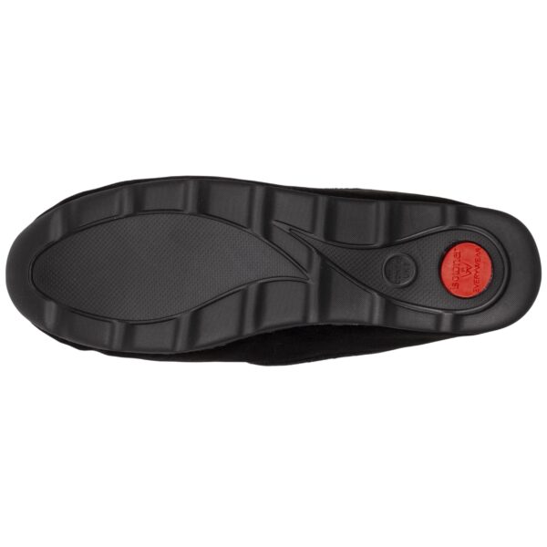 Isotoner - Chaussons charentaises Homme velours Noir – Image 3