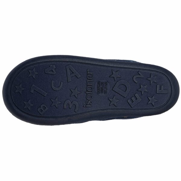 Isotoner - Chaussons mocassins Enfant Marine Lion – Image 3