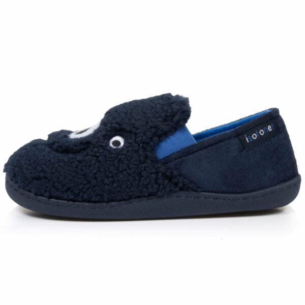 Isotoner - Chaussons mocassins Enfant Marine monstre – Image 2