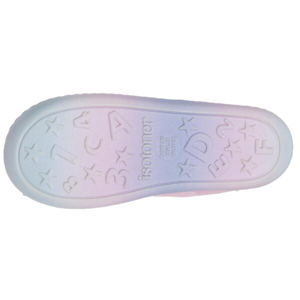 Isotoner - Chaussons mocassins Enfant Rose licorne – Image 3