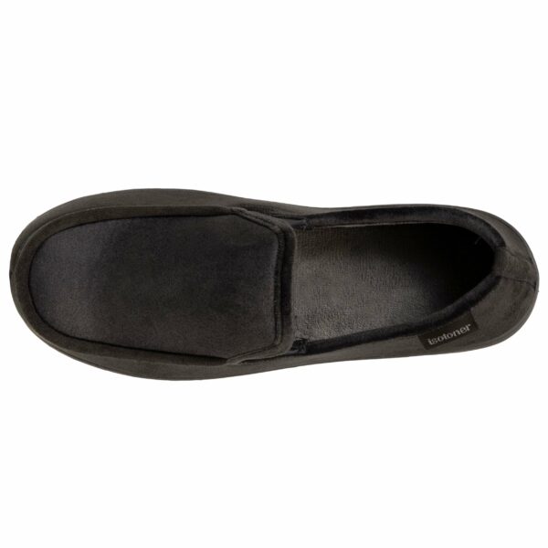 Isotoner - Chaussons mocassins Homme Gris/Beige