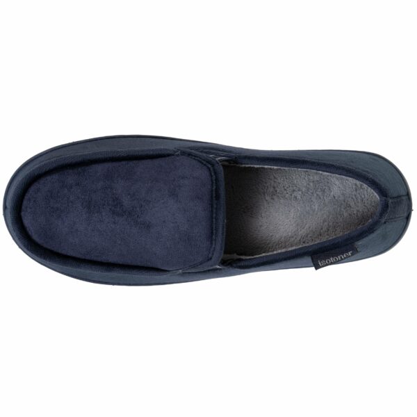 Isotoner - Chaussons mocassins Homme Marine – Image 2