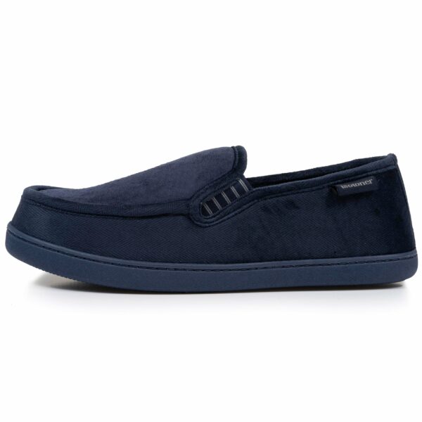Isotoner - Chaussons mocassins Homme Marine – Image 3