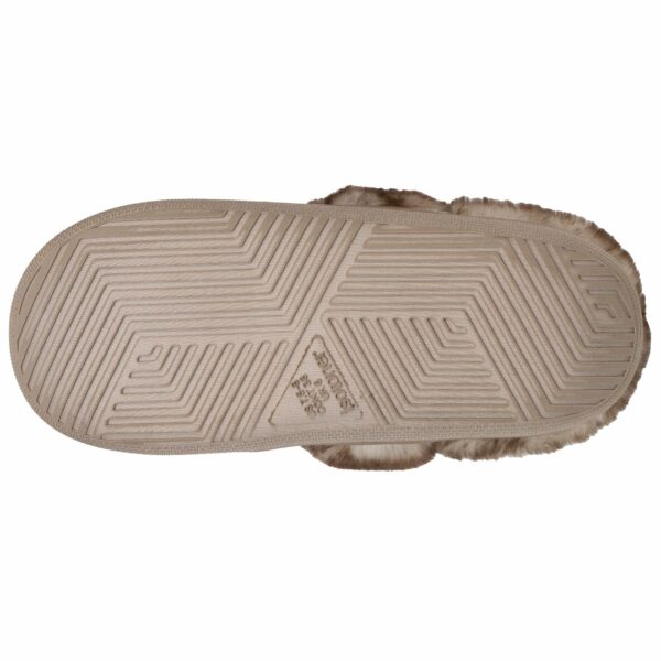 Isotoner - Chaussons mules Femme BLOUP Beige – Image 3