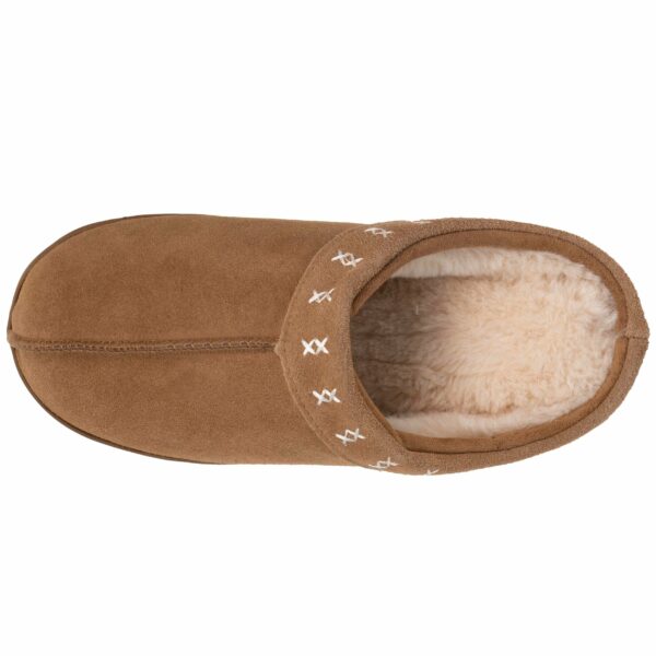 Isotoner - Chaussons mules Femme Camel