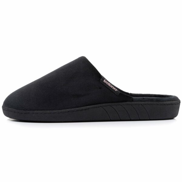 Isotoner - Chaussons mules Femme Noir Liberty – Image 2