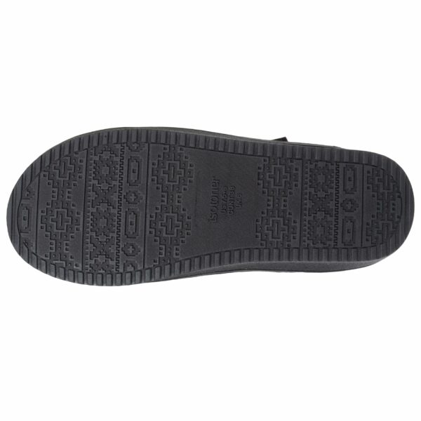 Isotoner - Chaussons mules Femme Noir plateforme – Image 3